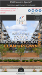 Mobile Screenshot of elanuptown.com
